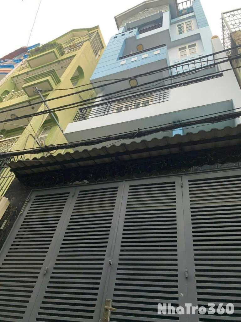 Cho thuê nhà Thích Quảng Đức, P5,5x12m,trệt,4 lầu,4pn,5wc,2xtr,TL