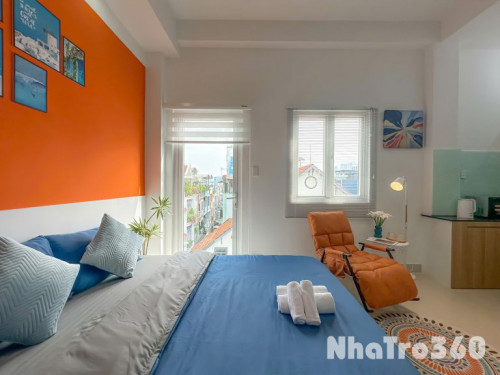 Cho thuê phòng studio nội thất cao cấp Q8, gần Parcmall, chợ Rạch Ông, cầu Nguyễn Văn Cừ, cầu chữ Y,...