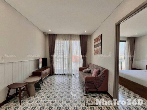 Căn Hộ 1PN Full Nội Thất Ban Công Giáp Q10