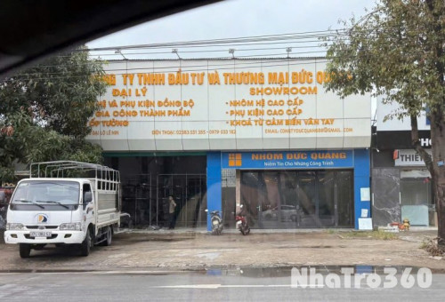 CHO THUÊ MẶT BẰNG - VỊ TRÍ ĐẮC ĐỊA ĐƯỜNG LÊ NIN, TP VINH