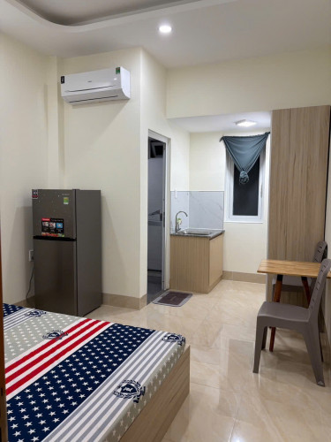 Cho thuê căn hộ Studio Cửa sổ Sạch sẽ thoáng mát Q1 gần chợ Thái Bình, công viên 23 tháng 9, Ngã Sáu Phù Đổng