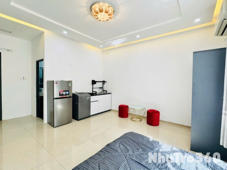 CĂN HỘ STUDIO FULL NỘI THẤT GẦN CV HOÀNG VĂN THỤ
