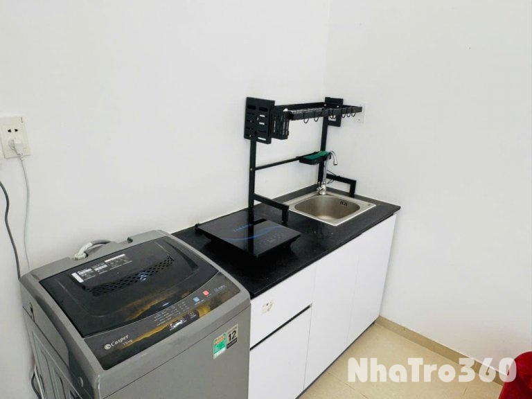 CĂN HỘ STUDIO FULL NỘI THẤT GẦN CV HOÀNG VĂN THỤ