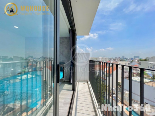 Cho thuê studio full nội thất ban công gần sân bay