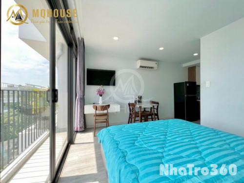 Cho thuê studio full nội thất ban công gần sân bay