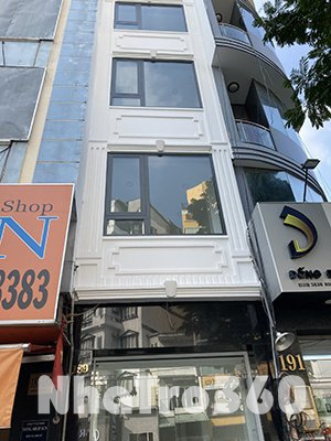 Nhà MT 4 lầu Q1 giá rẻ 33tr