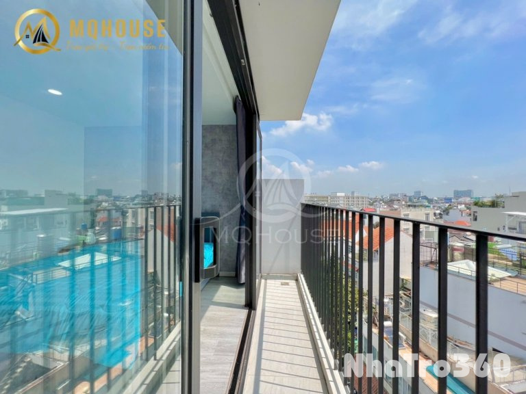 Cho thuê studio full nội thất ban công gần sân bay