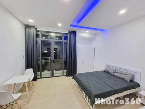 CĂN HỘ FULL NỘI THẤT CÓ BAN CÔNG GẦN CHỢ BÀ CHIỂU