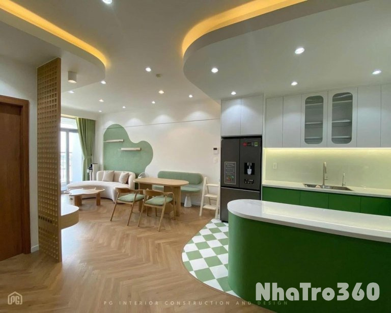 Cho thuê 1PN ban công full nội thất gần sân bayTSN