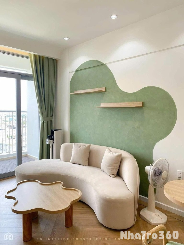 Cho thuê 1PN ban công full nội thất gần sân bayTSN