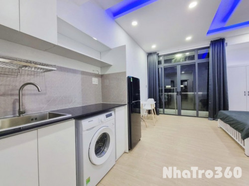 CĂN HỘ FULL NỘI THẤT CÓ BAN CÔNG GẦN CHỢ BÀ CHIỂU