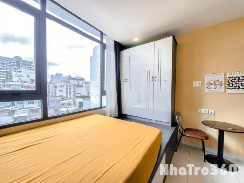 CĂN HỘ FULL NỘI THẤT CỬA SỔ ĐÓN NẮNG GIÁP QUẬN 1