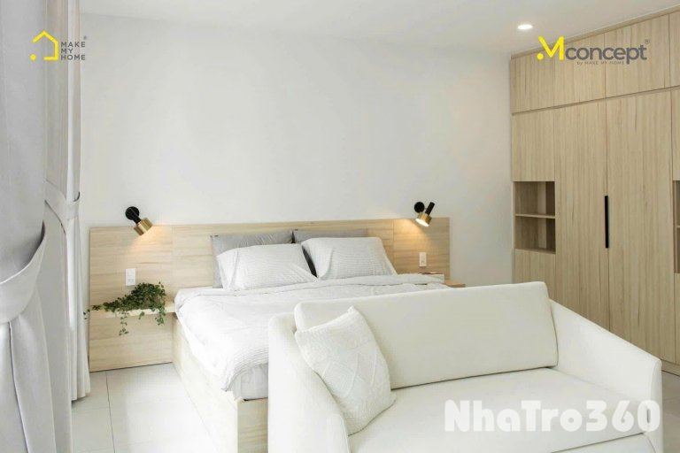 Cho thuê phòng có nội thất đường Đống Đa gần sân bay Tân Sơn Nhất.