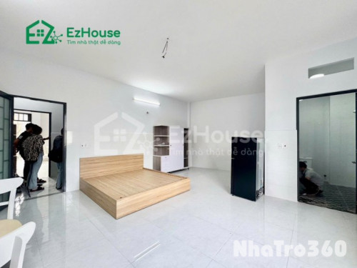 Phòng trọ lớn có nội thất