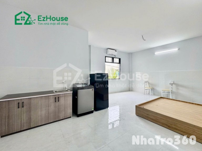 Phòng trọ lớn có nội thất