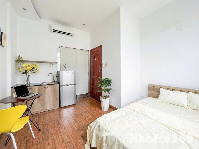 ✨ STUDIO GẦN SÂN BAY – CÔNG VIÊN HOÀNG VĂN THỤ | FULL NỘI THẤT, CỬA SỔ THOÁNG MÁT