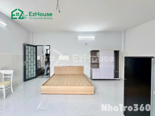 Phòng trọ lớn có nội thất