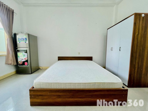 Cho thuê căn hộ Studio Tách bếp, cửa sổ thoáng Q1 gần Ngã Sáu Cộng Hoà, Nowzone, Bệnh viện Từ Dũ