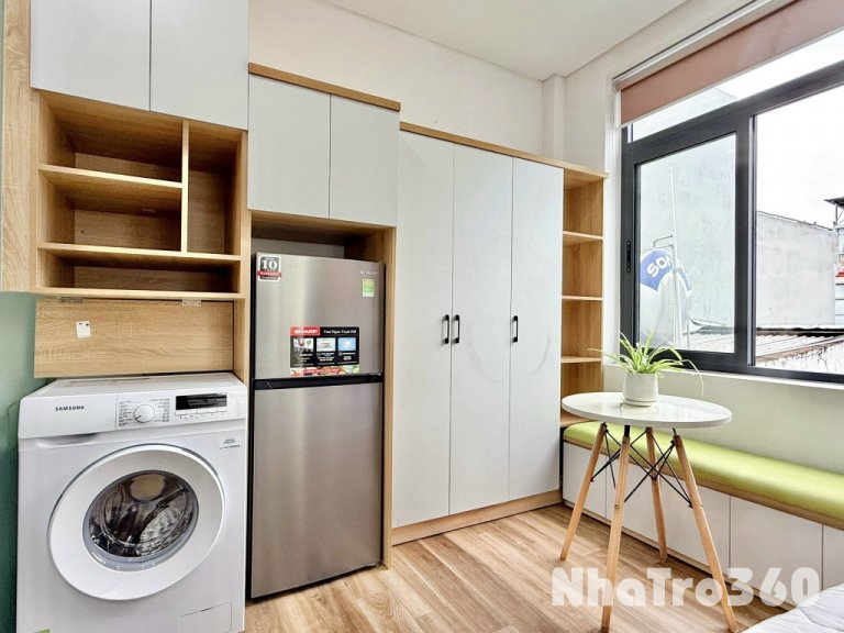 STUDIO FULL NỘI THẤT,BAN CÔNG THOÁNG-Tân Bình