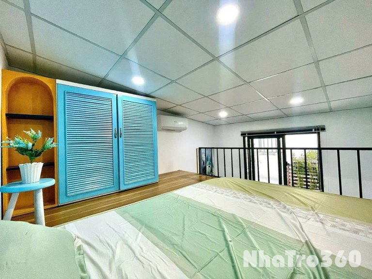 CĂN HỘ DUPLEX FULL NỘI THẤT CỬA SỔ THOÁNG GẦN Q1