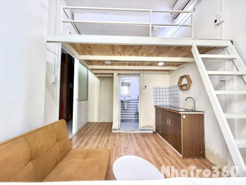 Cho thuê căn hộ Duplex, Q1, Đường CMT8, gần Cầu Ông Lãnh, Công Viên Tao Đàn, Công Viên 23/9