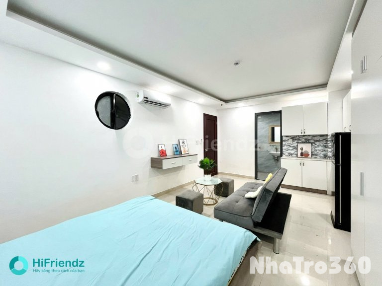 Phòng trọ studio có nội thất giá rẻ đường Bạch Đằng gần sân bay Tân Sơn Nhất Tân Bình.