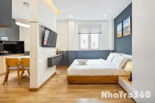 Cho thuê căn hộ 1PN 1PK Q1, gần vòng xoay ĐBP, Thảo Cầm Viên, ĐH KHXH&NV, ĐH Y Dược,...