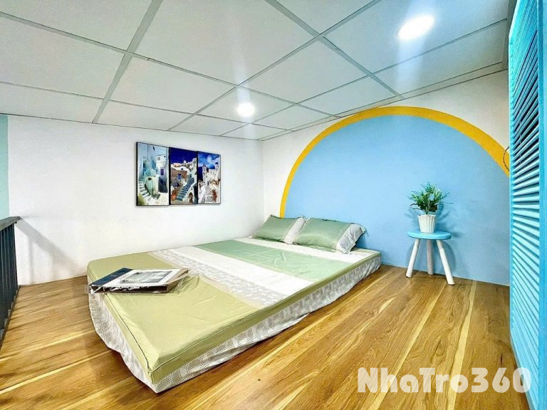 CĂN HỘ DUPLEX FULL NỘI THẤT CỬA SỔ THOÁNG GẦN Q1