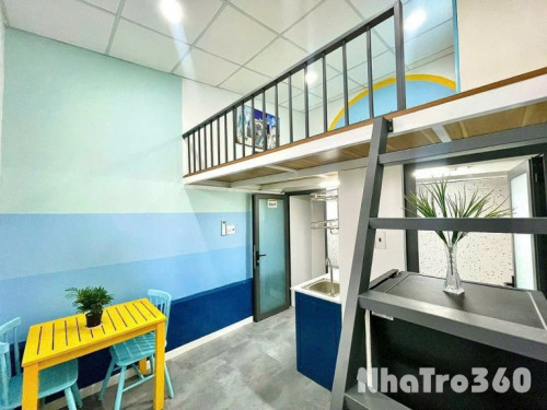 CĂN HỘ DUPLEX FULL NỘI THẤT CỬA SỔ THOÁNG GẦN Q1