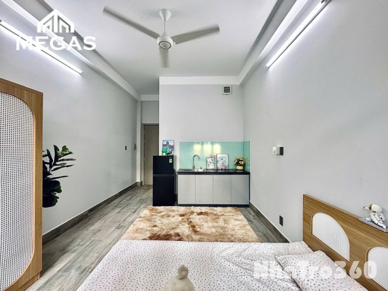 Cho thuê phòng full nội thất ban công quậnTân Binh