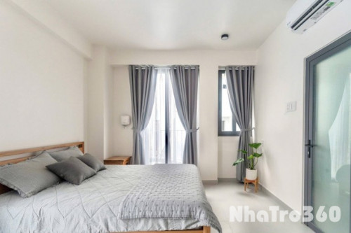 Cho thuê phòng full nội thất ban công gần sân bay