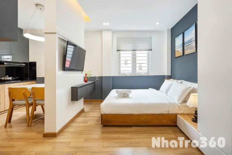 Cho thuê căn hộ 1PN 1PK Q1, gần vòng xoay ĐBP, Thảo Cầm Viên, ĐH KHXH&NV, ĐH Y Dược,...