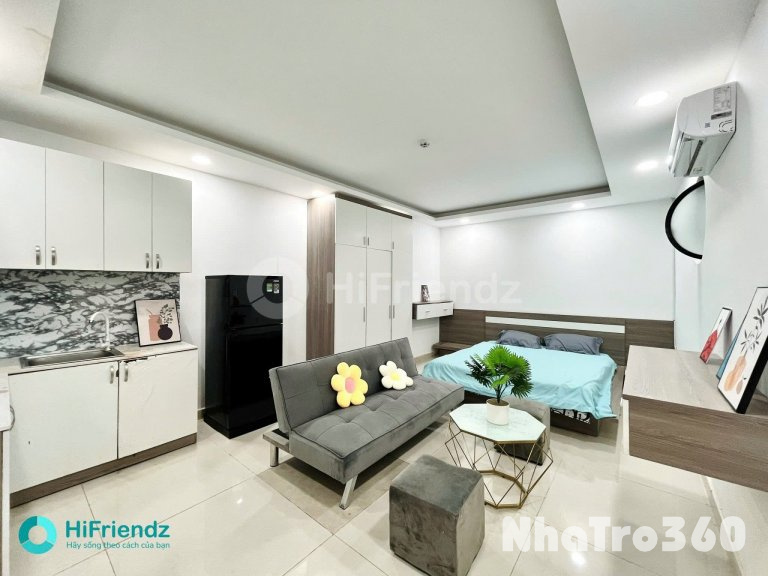 Phòng trọ studio có nội thất giá rẻ đường Bạch Đằng gần sân bay Tân Sơn Nhất Tân Bình.