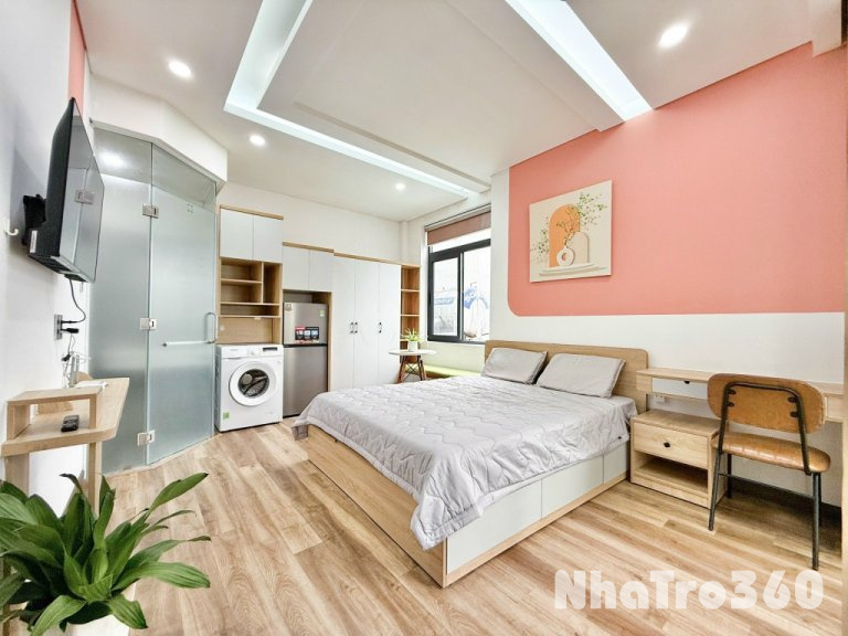 STUDIO FULL NỘI THẤT,BAN CÔNG THOÁNG-Tân Bình