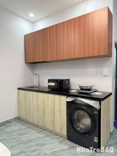 Cho thuê căn hộ 1PN cửa sổ Q4 gần ĐH Luật, ĐH Nguyễn Tất Thành, chợ 200, cầu Khánh Hội