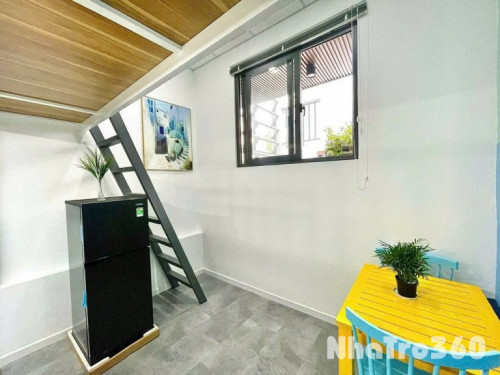 CĂN HỘ DUPLEX FULL NỘI THẤT CỬA SỔ THOÁNG GẦN Q1