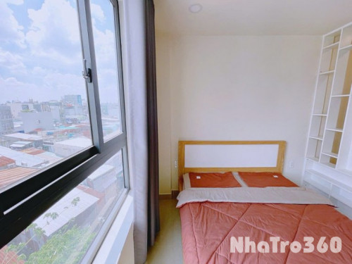📍 Dương Bá Trạc Q8 - Studio tách bếp cửa, sổ trời full, nội thất