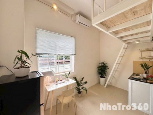 Cho thuê căn hộ Duplex (có gác), Q10, đường Đồng Nai, gần ĐH Y Khoa, Công Viên Lê Thị Riêng, Go Miền Đông