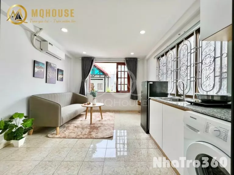 Căn Hộ Full Nội Thất máy giặt riêng gần sân bay