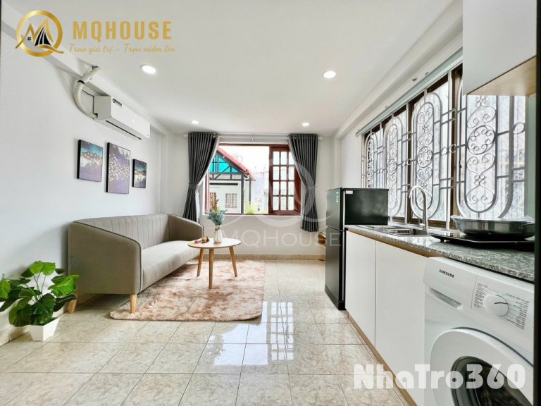 Căn Hộ Full Nội Thất máy giặt riêng gần sân bay