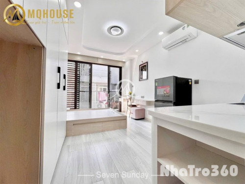 PHÒNG ĐẸP MỚI 40M2 VỊ TRÍ TRUNG TÂM GẦN Q1, Q3