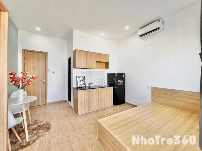 Cho thuê căn hộ mini, full nội thất, có ban công