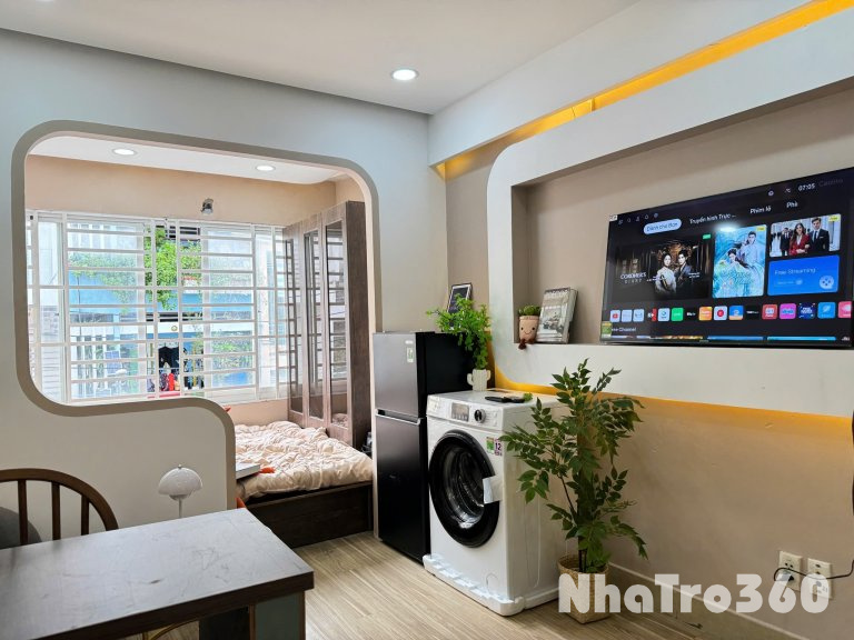 Cho thuê căn hộ tách bếp, Q10, đường 3/2, gần ĐH Y Khoa, Vạn Hạnh Mall, Nhà Thờ Đồng Tiến