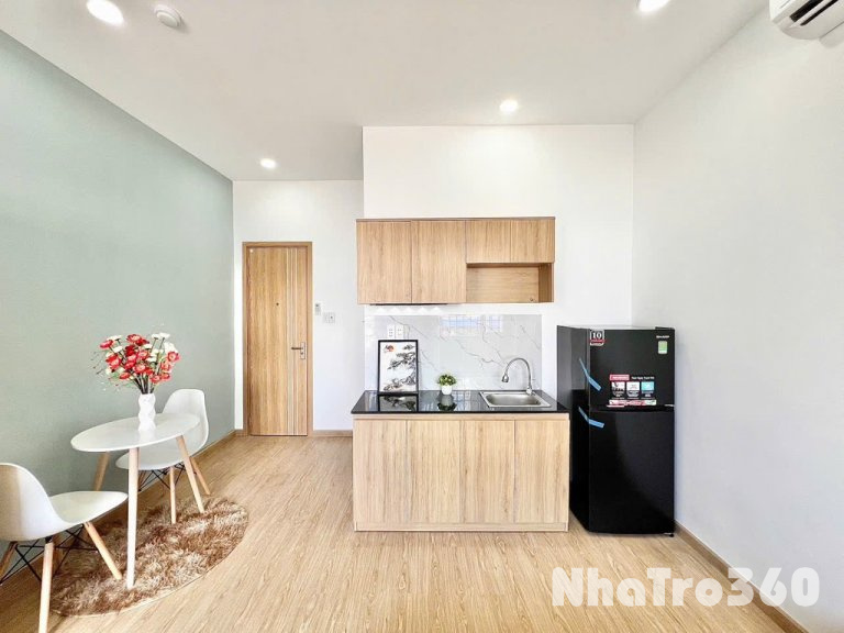 Cho thuê căn hộ mini, full nội thất, có ban công