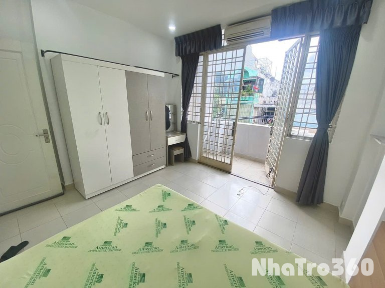Cho thuê căn hộ 2PN Ban công thoáng Q4 gần ĐH Luật, ĐH Nguyễn Tất Thành, cầu Kênh Tẻ