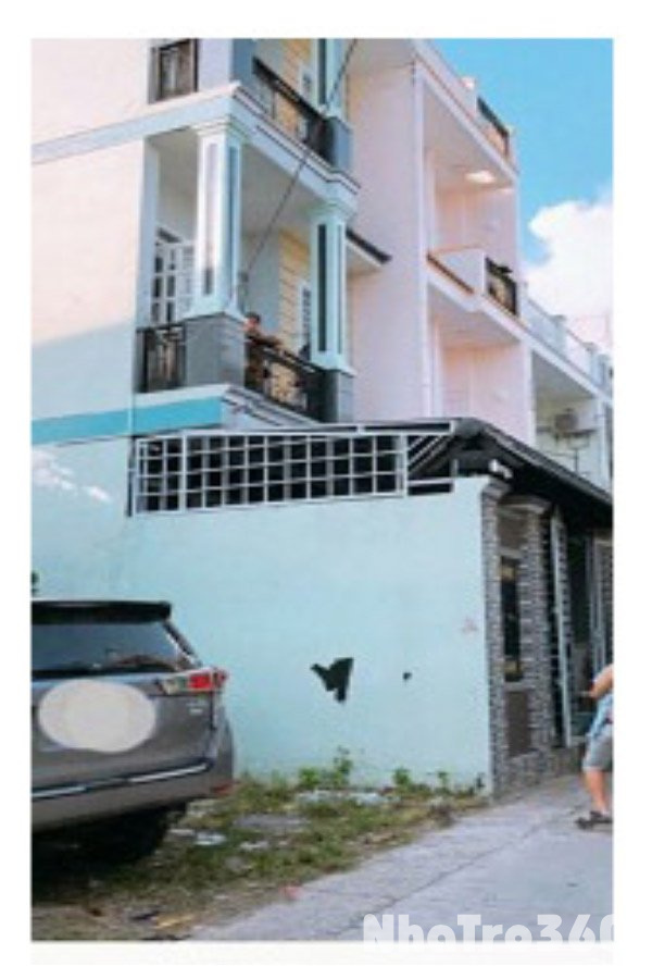 Cho Thuê Nhà 1 Trệt 2 Lầu, 69m2, 4pn Hẻm Xe Hơi Đ.Tỉnh Lộ 10 P.Tân Tạo A, Q. Bình Tân