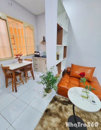 Cho thuê căn hộ quận 1 cửa sổ thoáng, nội thất mới