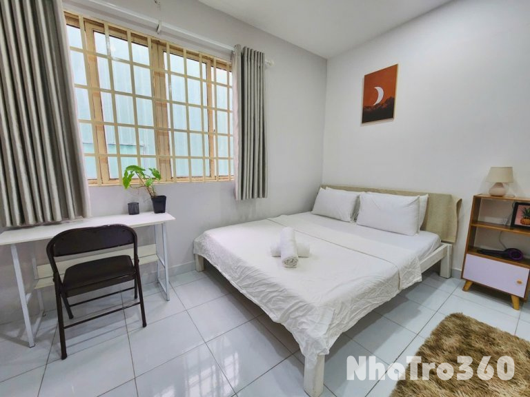Cho thuê căn hộ quận 1 cửa sổ thoáng, nội thất mới