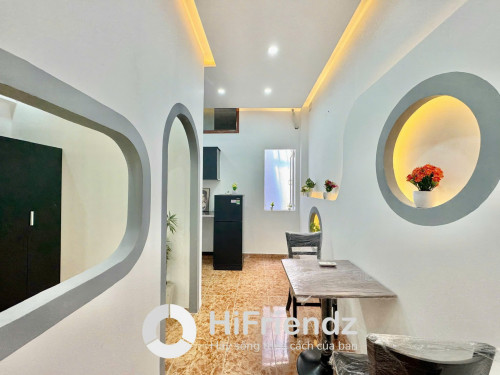 🌿 Căn hộ 1PN tách bếp – Full nội thất – Cửa sổ giếng trời – Gần Cộng Hòa & Etown