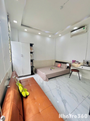 Cho thuê căn hộ quận 5 cửa sổ thoáng, nội thất mới